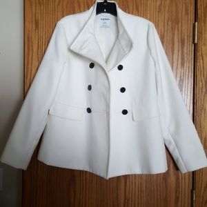 Women's Peacoat Size Large- Wool Blend